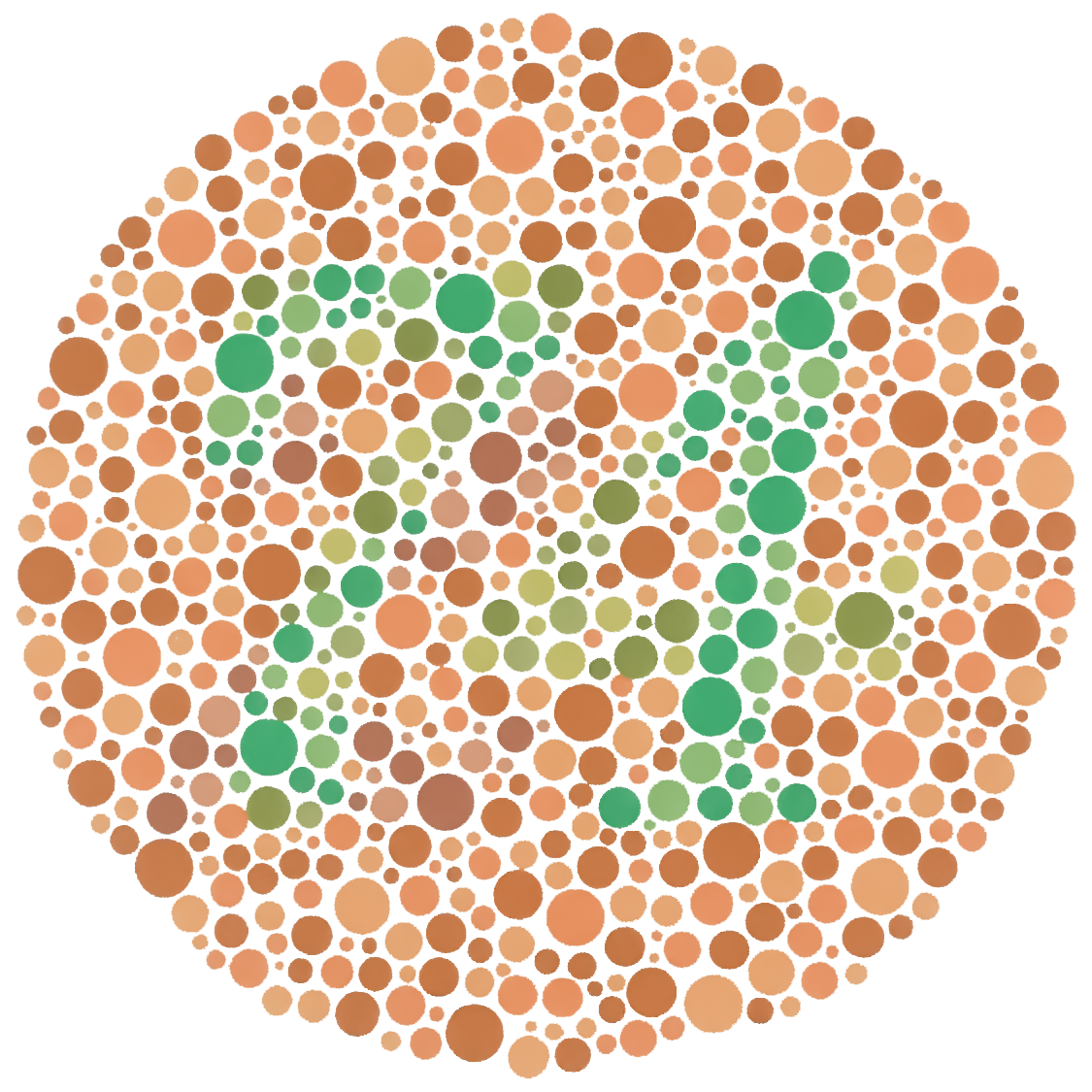 imagem 74 do teste de ishihara